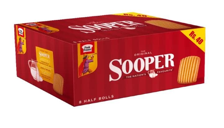 Peek Freans Sooper Classic Egg & Milk Half Roll image 1
