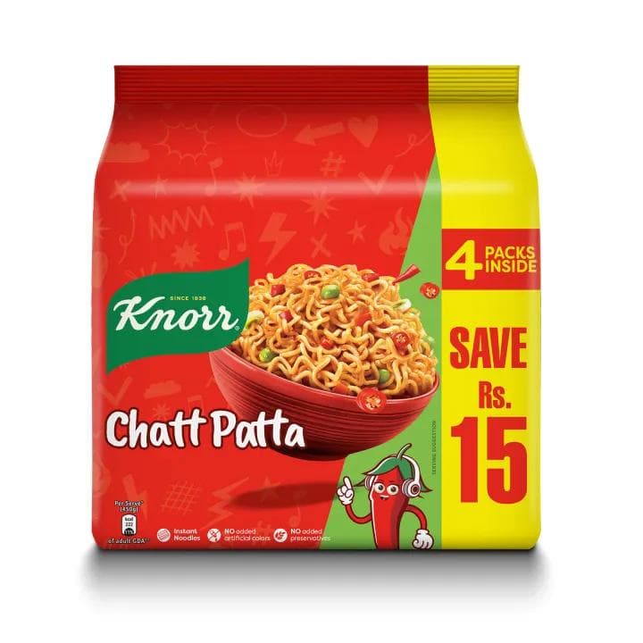 Knorr Noodles Chatpatta - 200G image 1