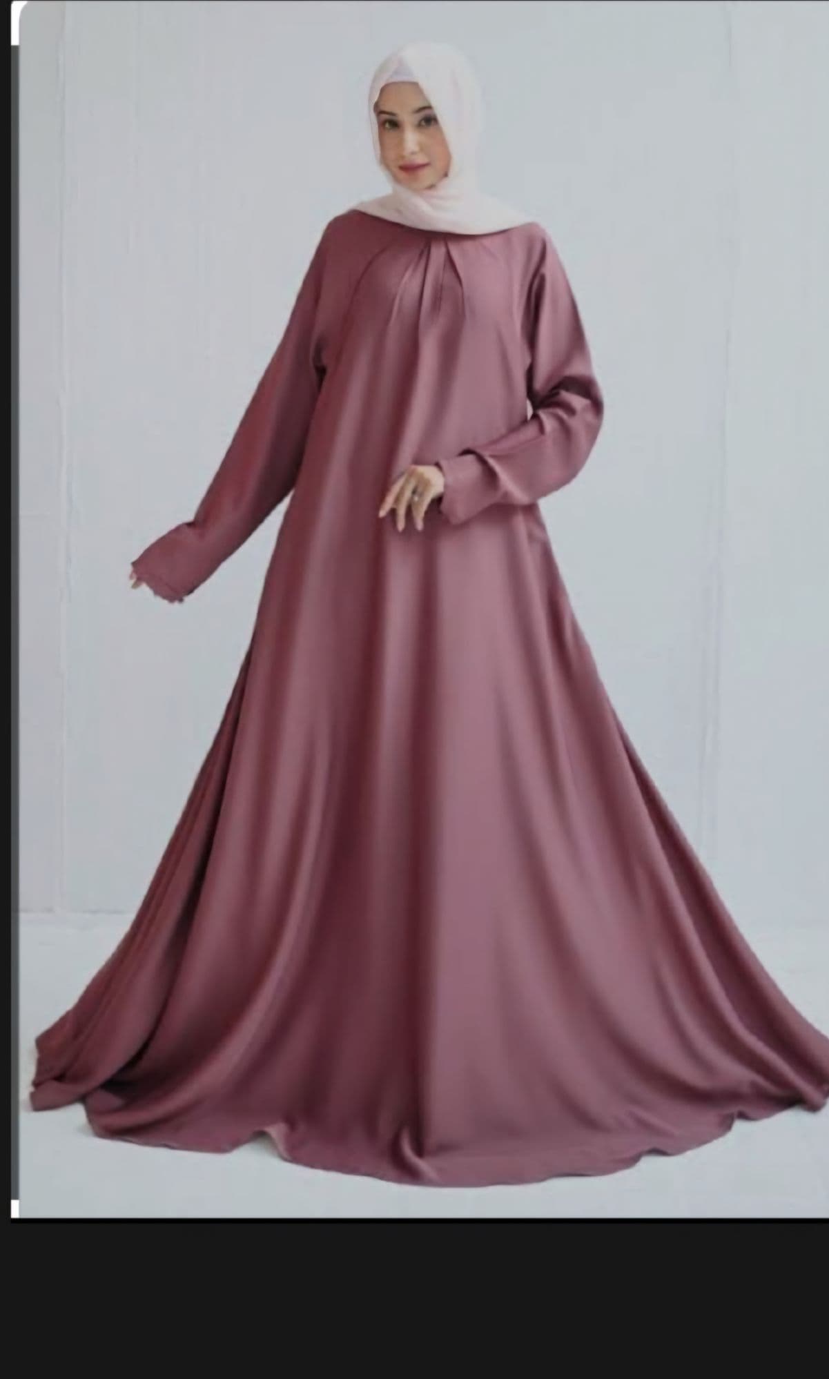 SIMPLE ABAYA FOR WOMAN premium stuff image 2
