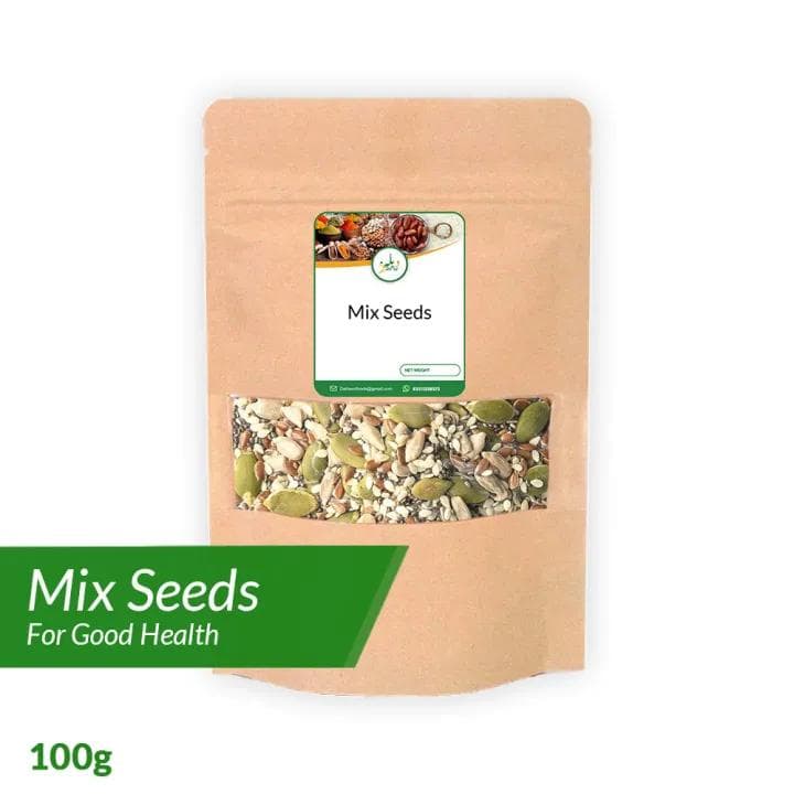 Mix Seeds For Eating 100g / Rich in Antioxidants, Metabolism Booster & Good Source of Omega-3 image 1