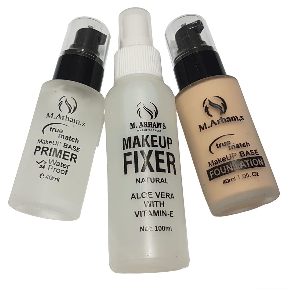 Deal of 3 Items Makeup Fixer, Liquid Foundation and Poreless Primer image 1