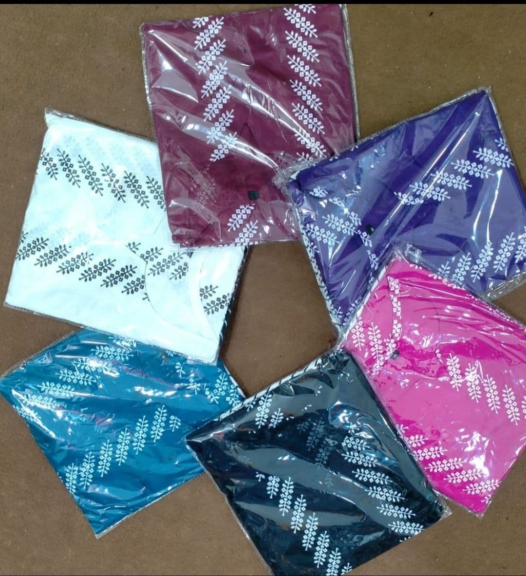 New stylish Collection stitched line print 2pc dress image 7