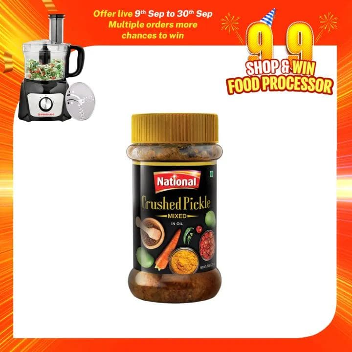 National Crushed Pickle 750g image 1