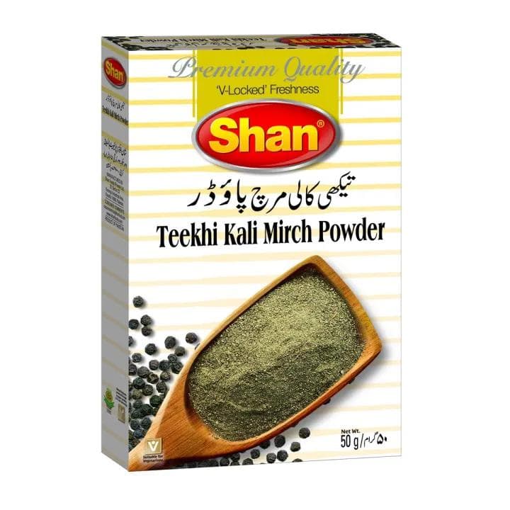 Shan Teekhi Kali Mirch Powder 50 gm image 1